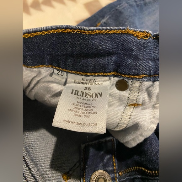 Hudson skinny fit women’s krista low rise - Picture 4 of 6